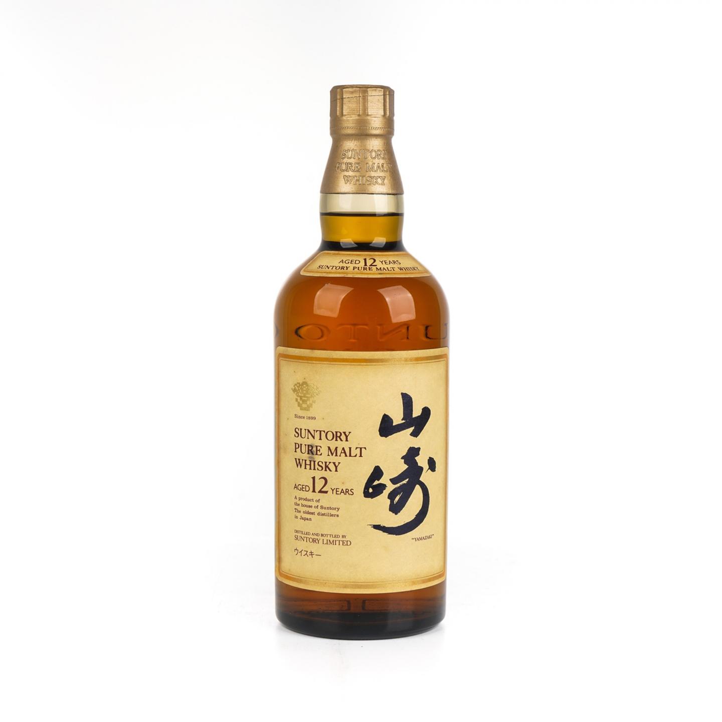 山崎 12年 Pure Malt 金花标 750ml