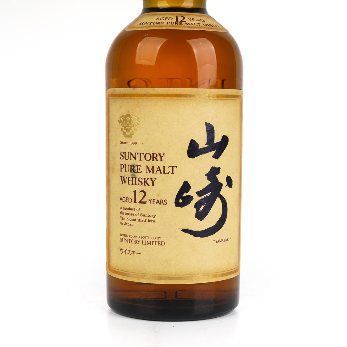 山崎 12年 Pure Malt 金花标 750ml