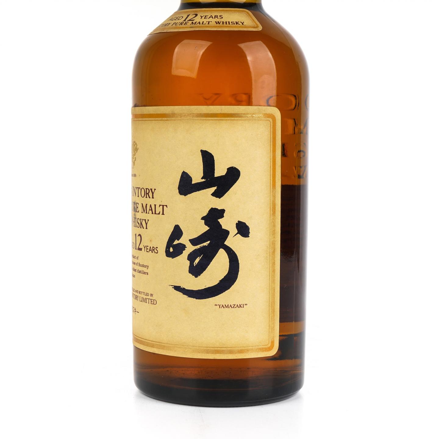 山崎 12年 Pure Malt 金花标 750ml