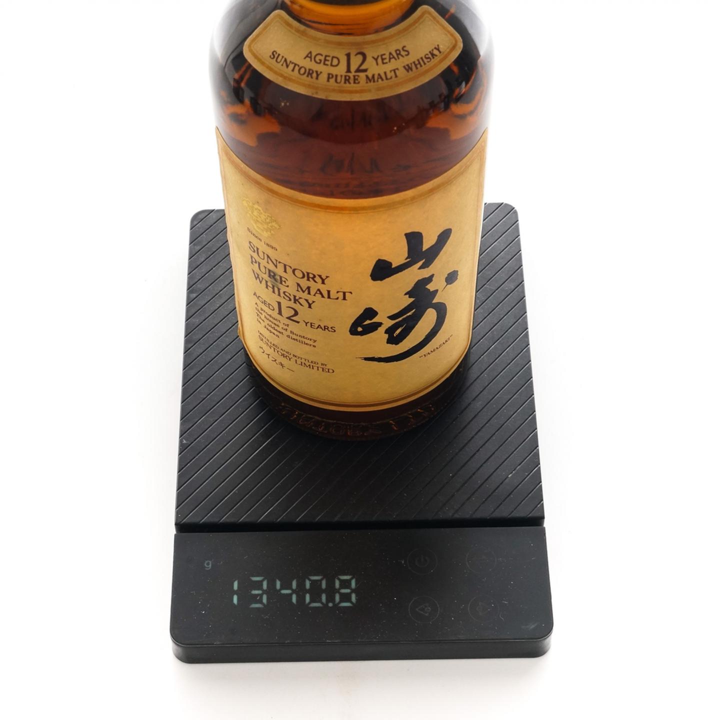 山崎 12年 Pure Malt 金花标 750ml