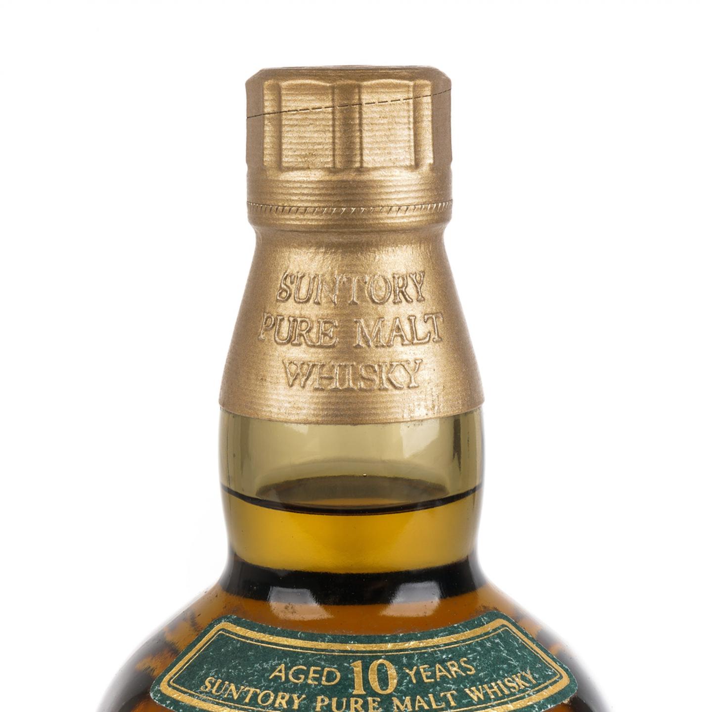 山崎 10年 金花标 Pure Malt 绿标 700ML