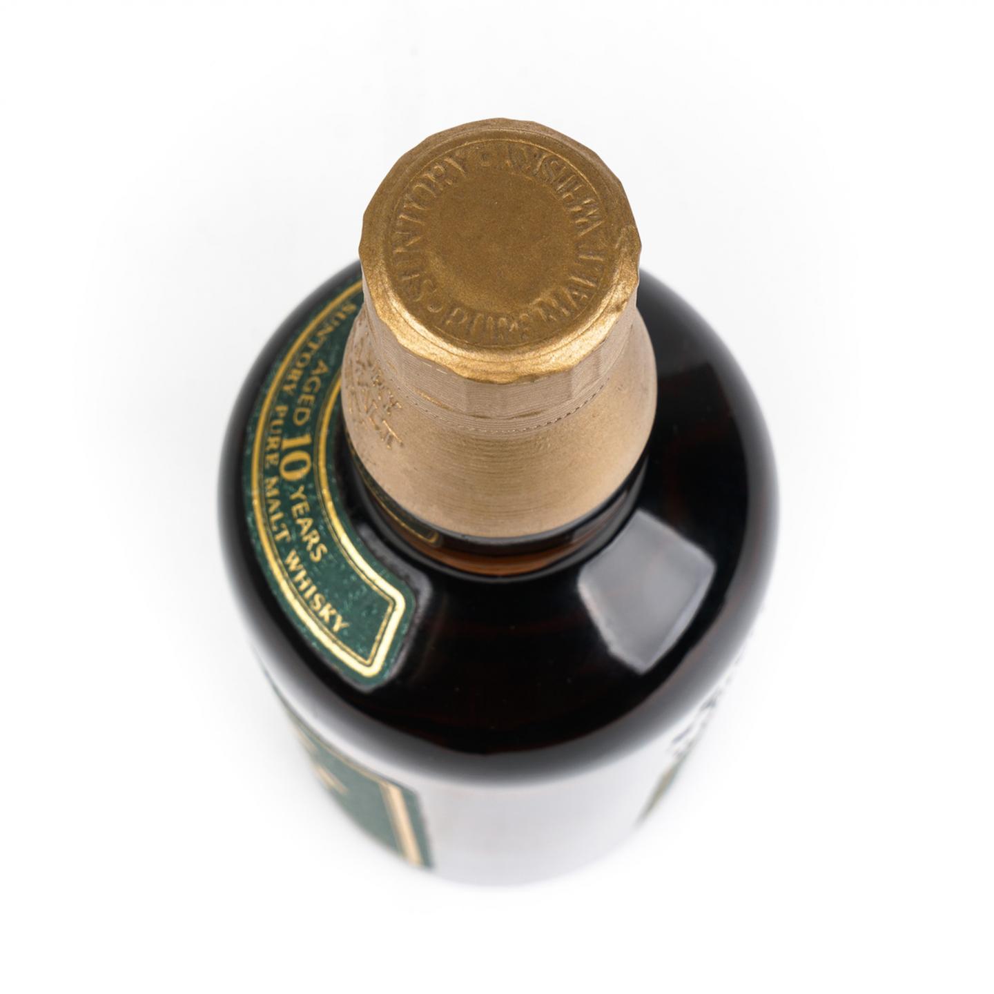 山崎 10年 金花标 Pure Malt 绿标 700ML