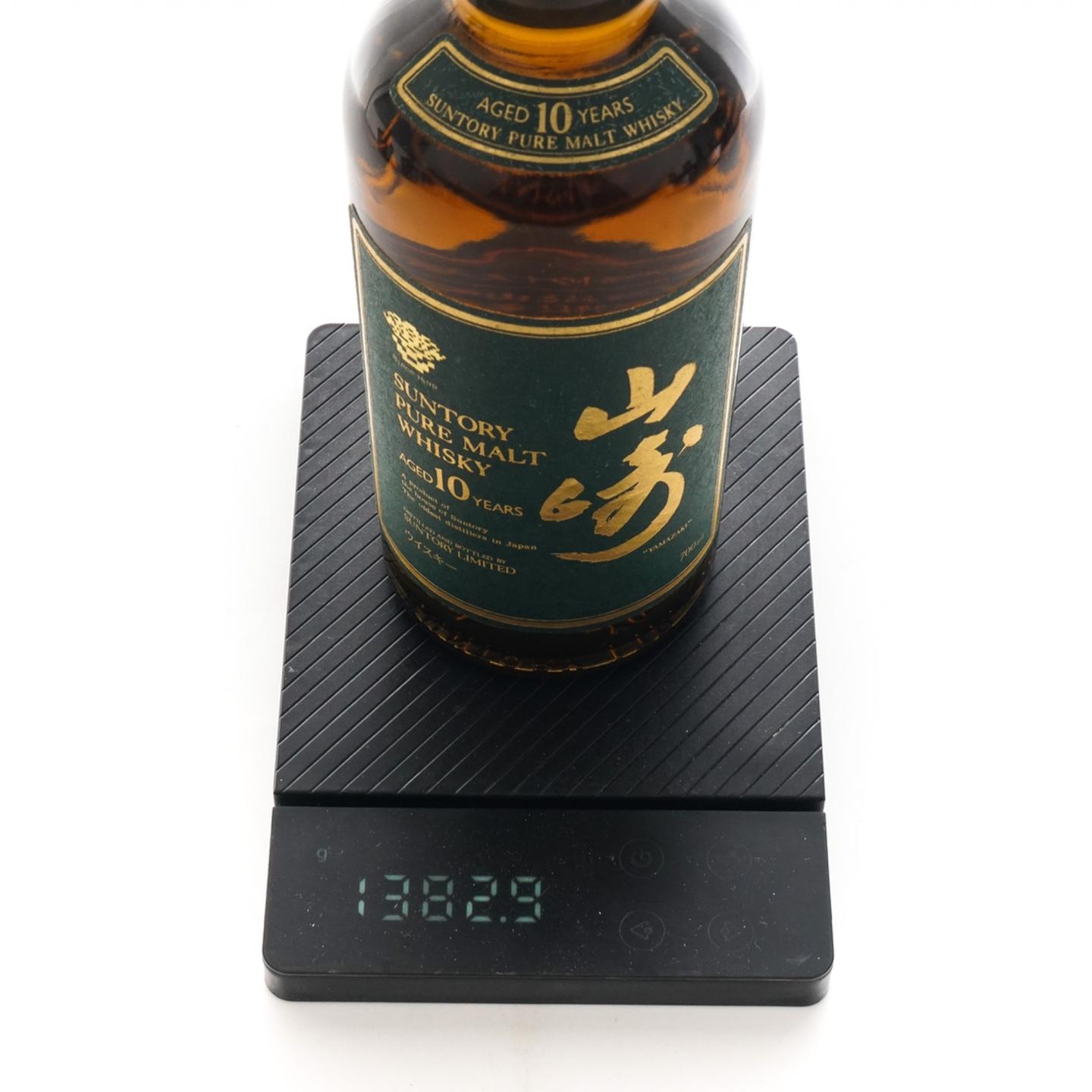 山崎 10年 金花标 Pure Malt 绿标 700ML