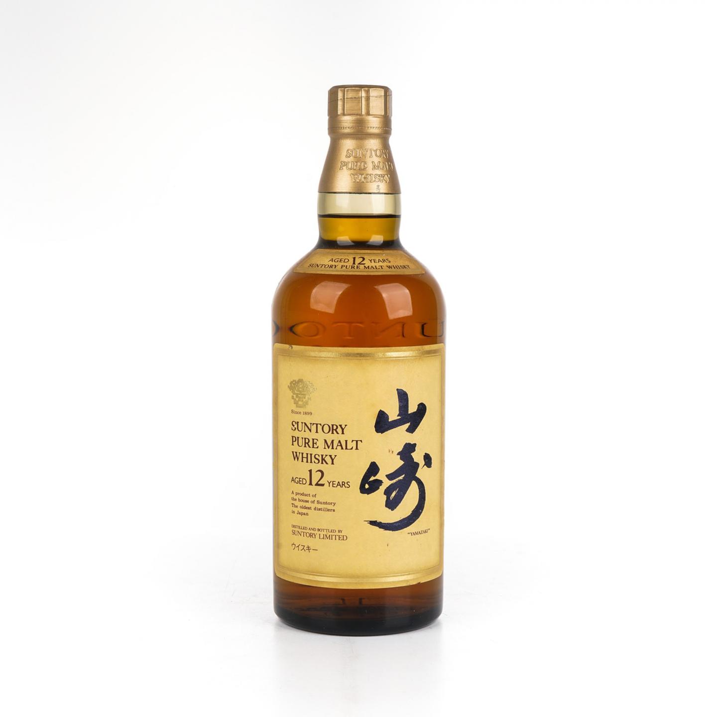 山崎 12年 金花标 Pure Malt 750ML