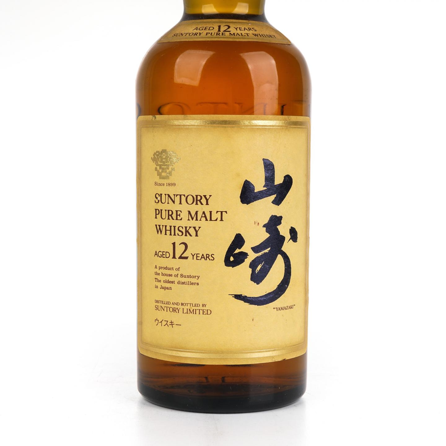 山崎 12年 金花标 Pure Malt 750ML