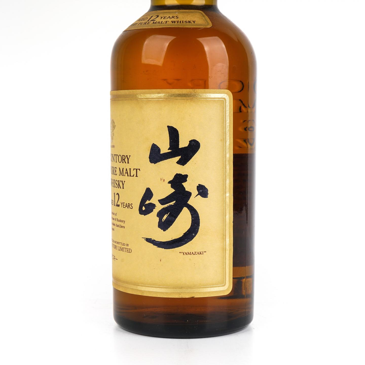 山崎 12年 金花标 Pure Malt 750ML