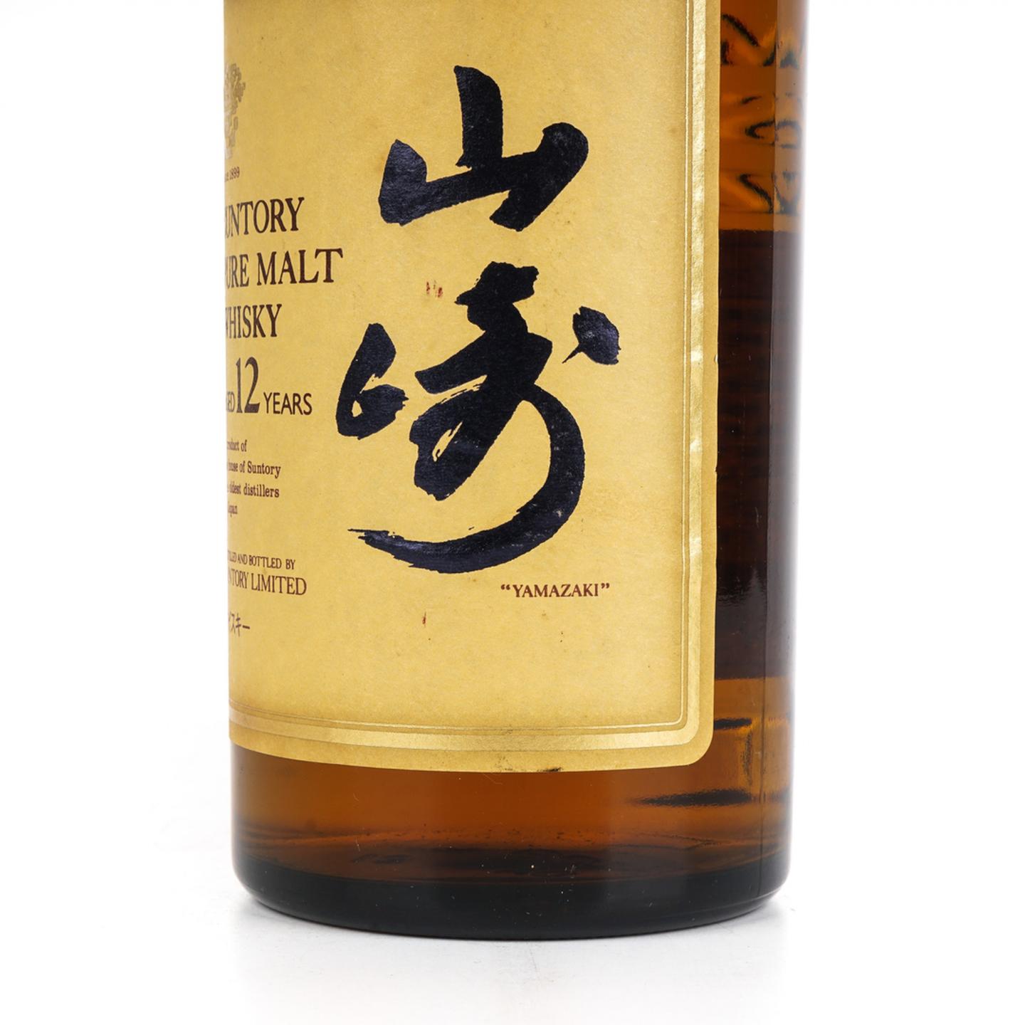 山崎 12年 金花标 Pure Malt 750ML