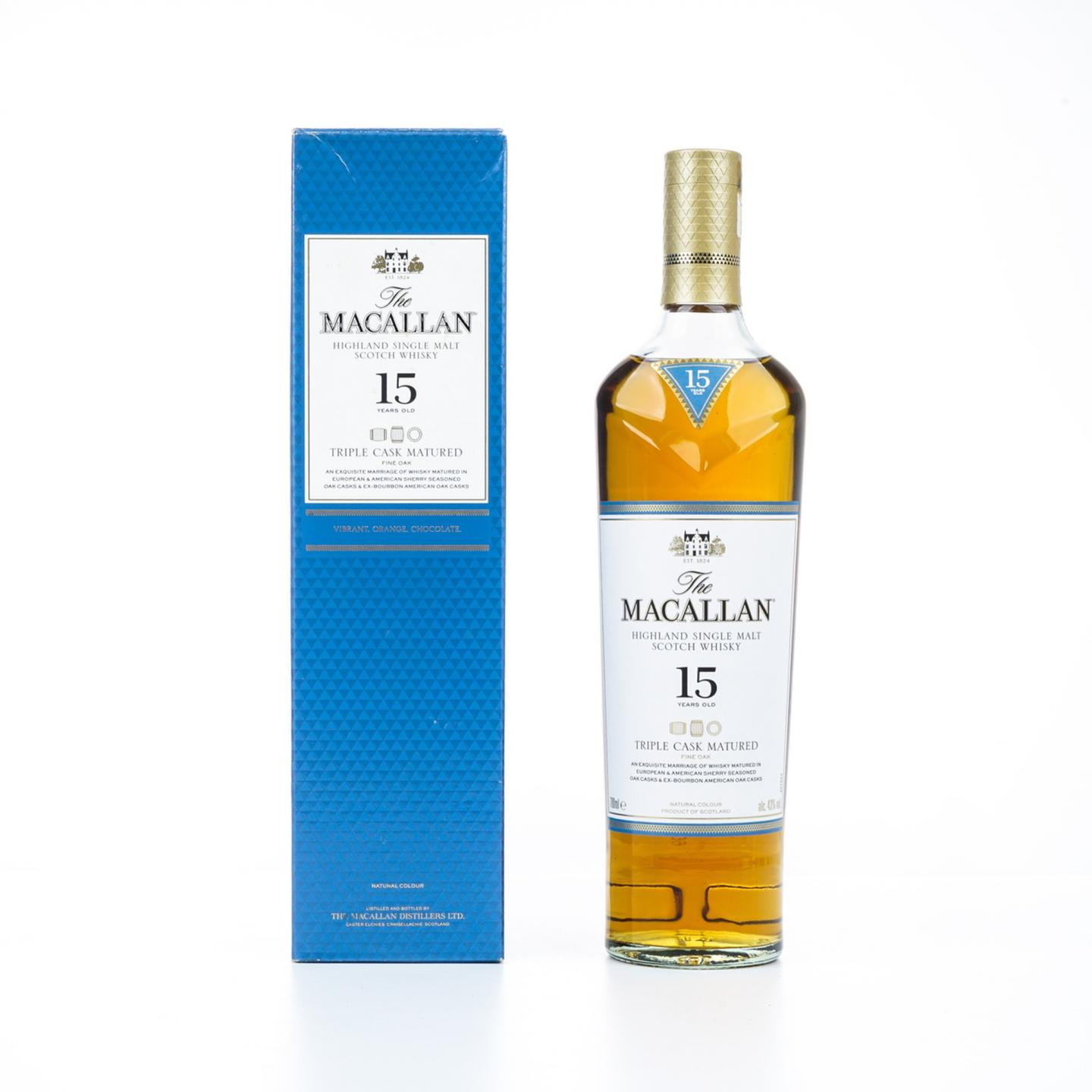 【附X光图】麦卡伦 15年 2018 Triple Cask