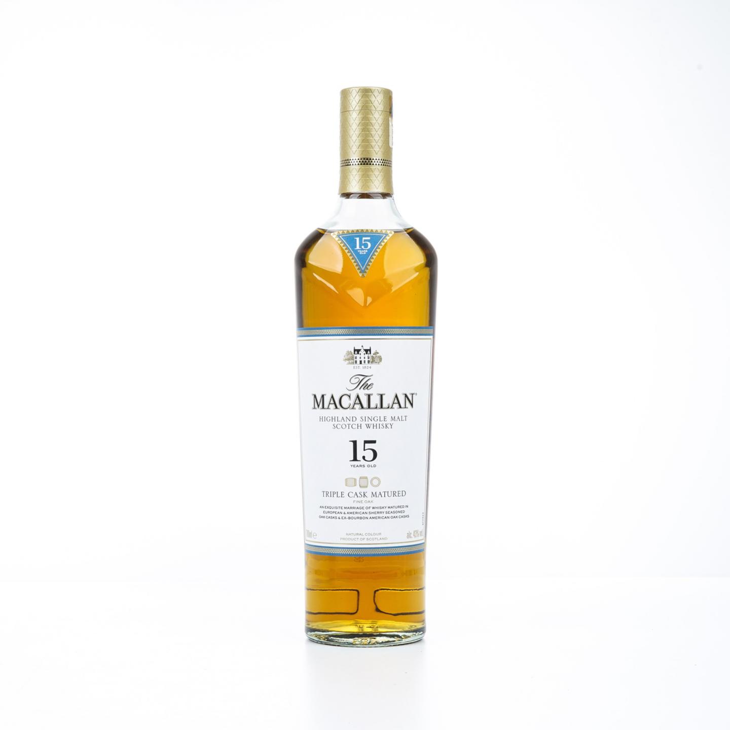 【附X光图】麦卡伦 15年 2018 Triple Cask