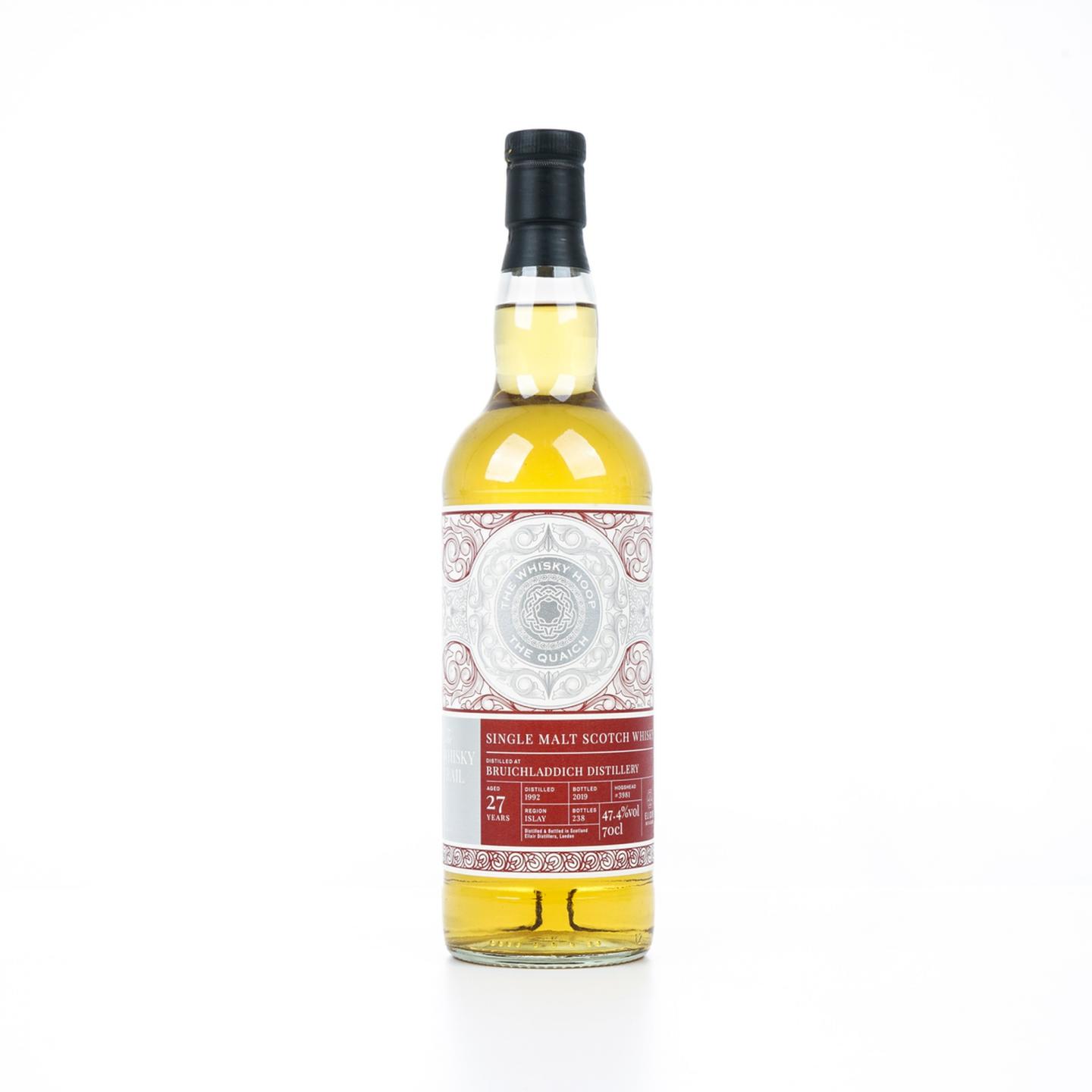 布赫拉迪 27年 1992-2019 The Whisky Hoop