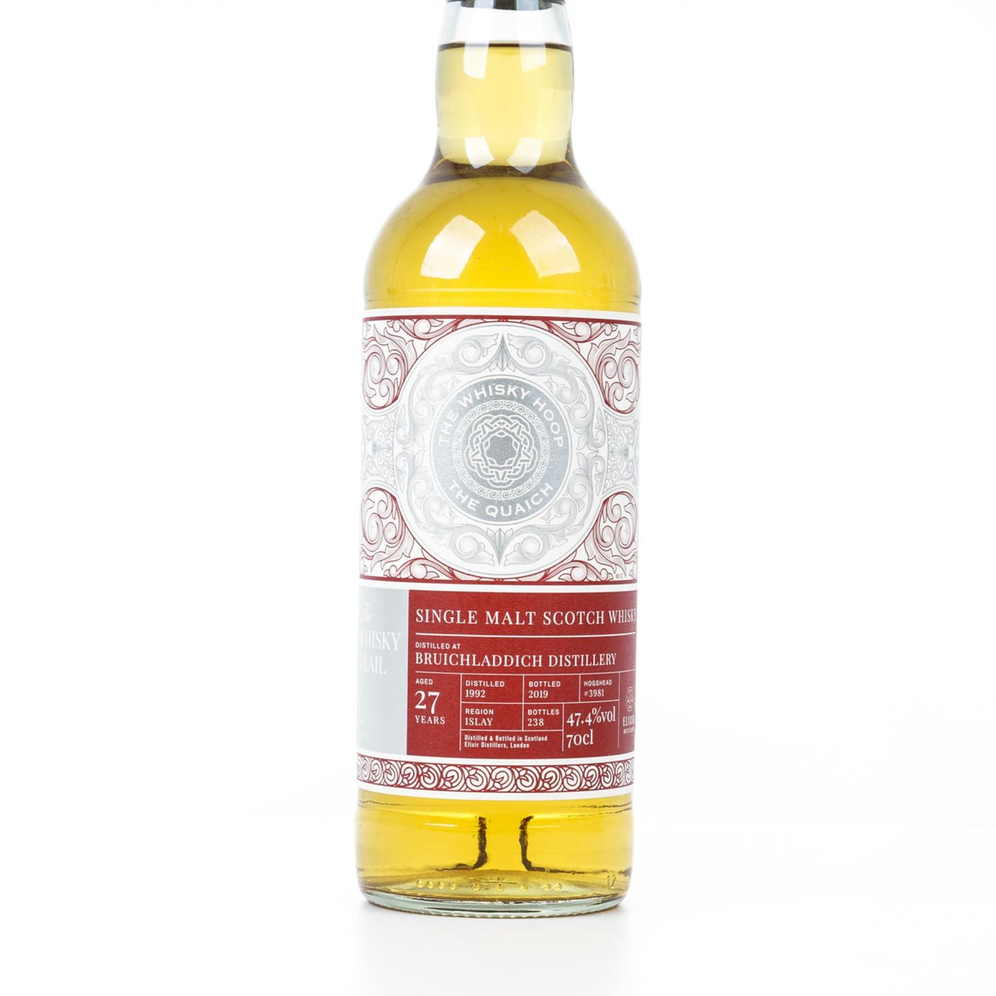布赫拉迪 27年 1992-2019 The Whisky Hoop