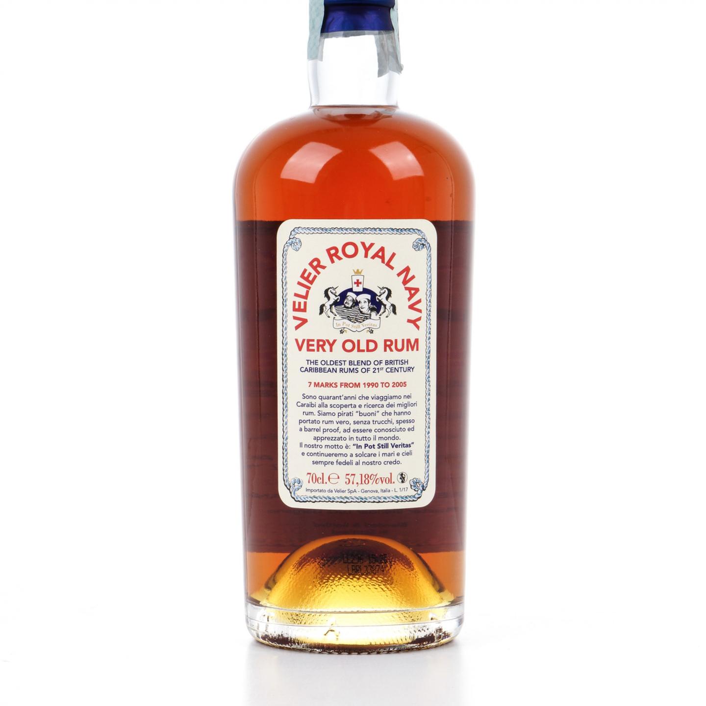 Velier Royal Navy 朗姆酒 调和 Very Old Rum