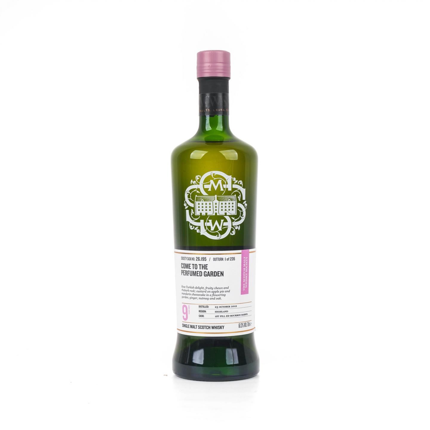 SMWS 26.195 克里尼利基 9年 2012 单桶