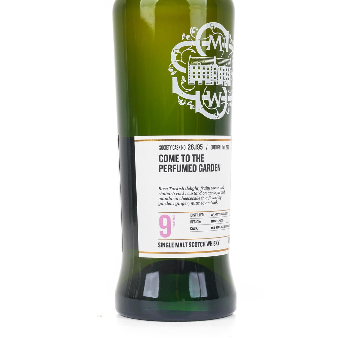 SMWS 26.195 克里尼利基 9年 2012 单桶