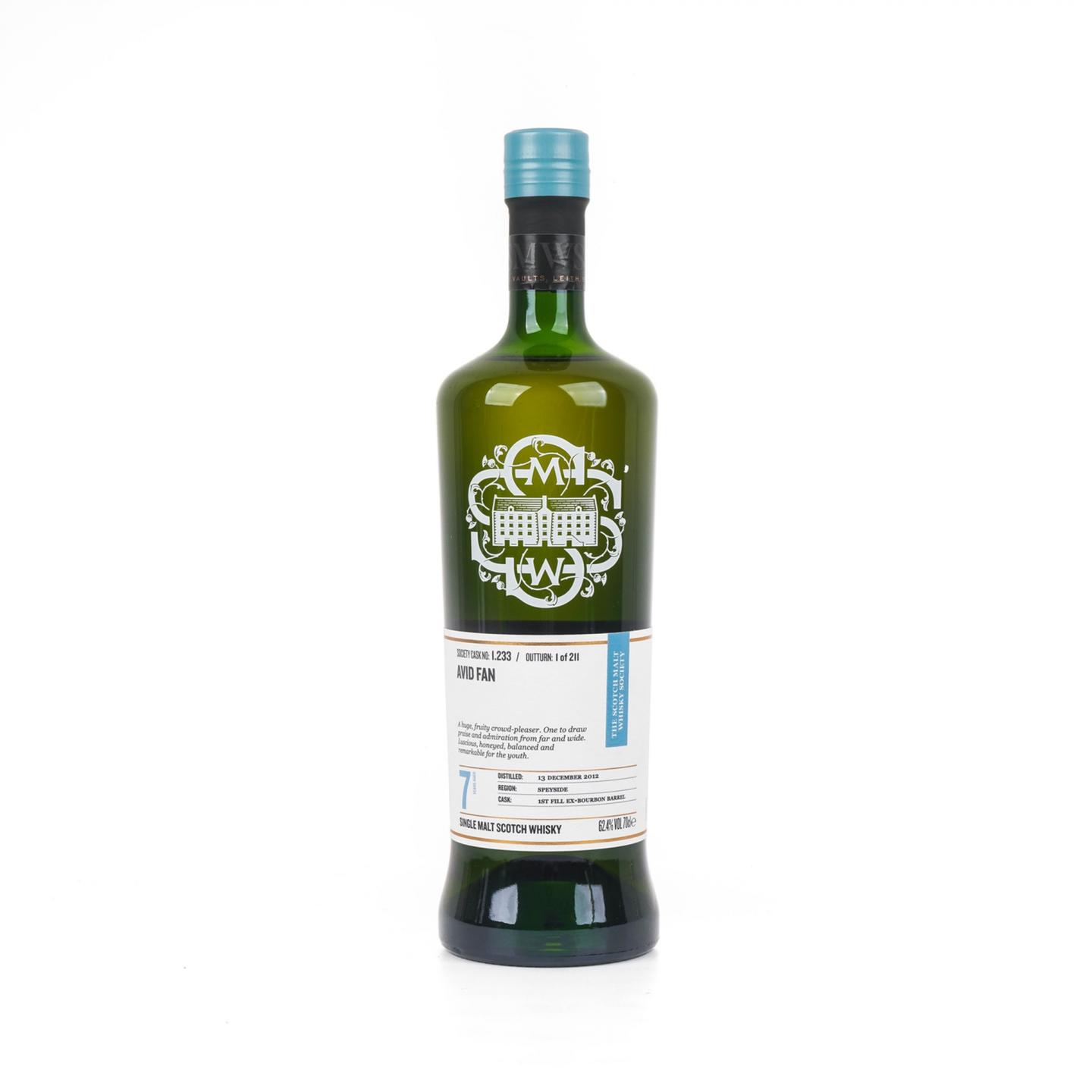 SMWS 1.233 格兰花格 7年 2012-2020 “狂热粉丝”行货