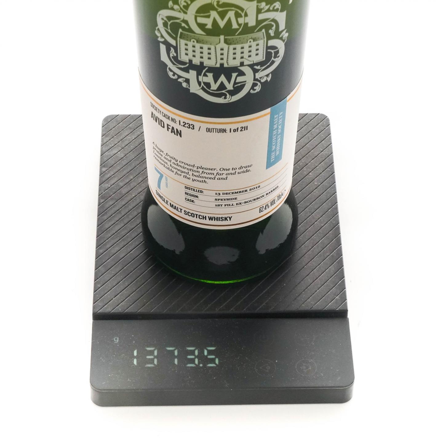 SMWS 1.233 格兰花格 7年 2012-2020 “狂热粉丝”行货