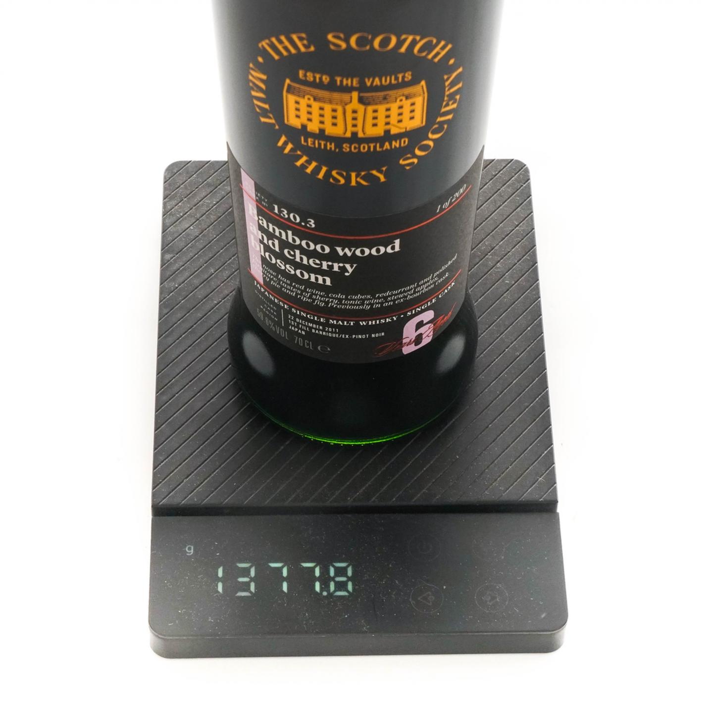 SMWS 130.3 秩父 6年 2011 单桶 “竹木与樱花”行货