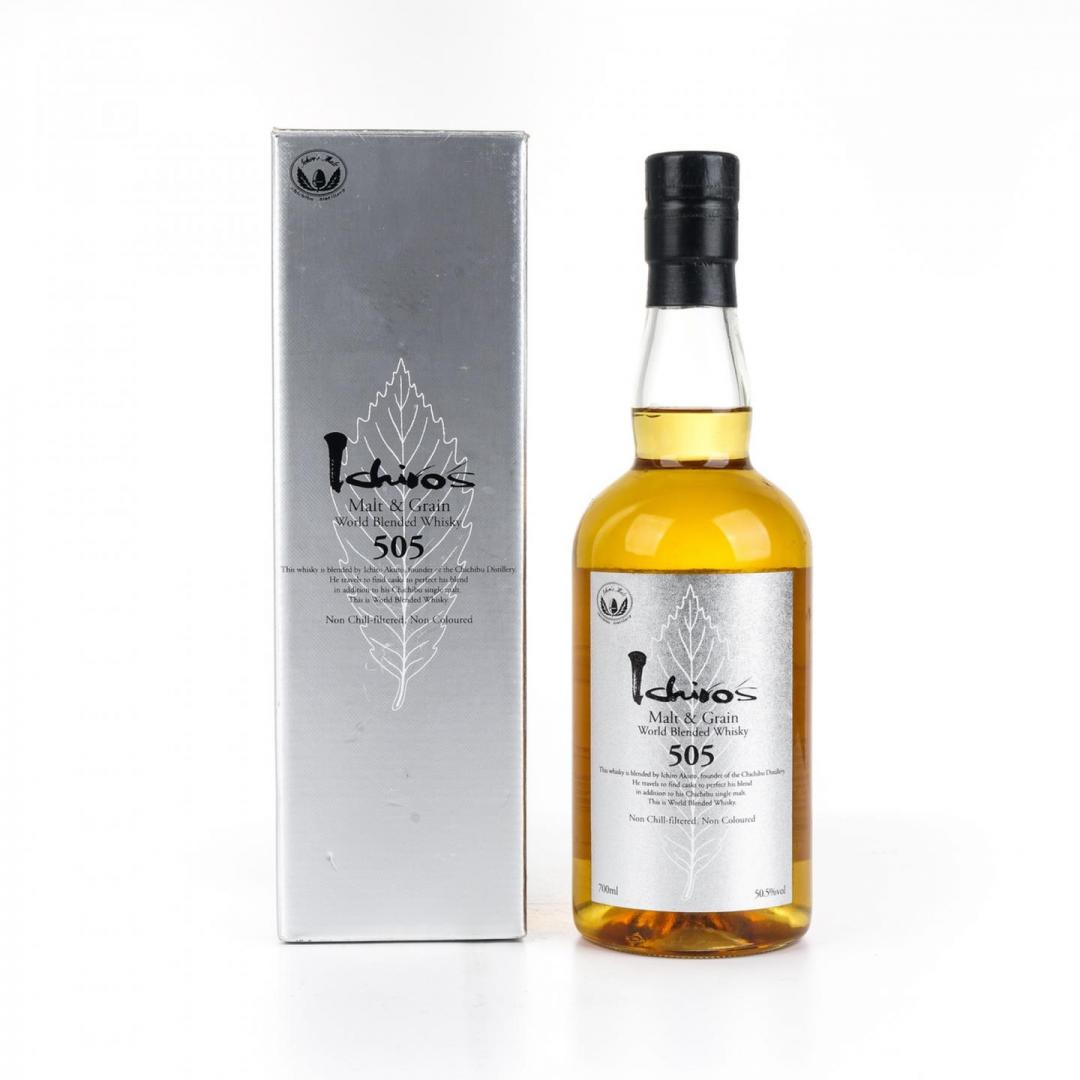 【浓郁桶强】2010年代 Ichiro’s秩父 银叶 505世界调和威士忌 50.5% 700ml
