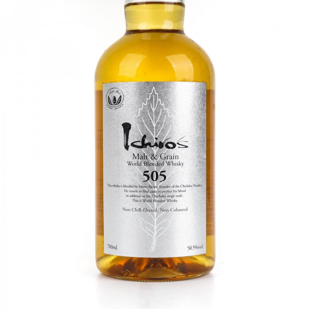 【浓郁桶强】2010年代 Ichiro’s秩父 银叶 505世界调和威士忌 50.5% 700ml