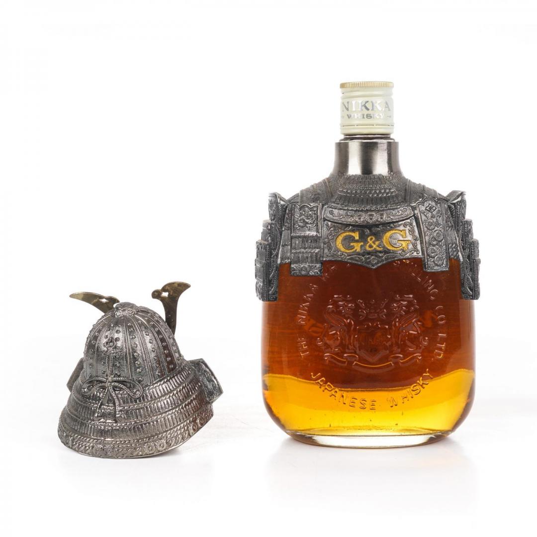 【质感武士】70年代 Nikka Gold & Gold金属武士特级威士忌 43% 760ml