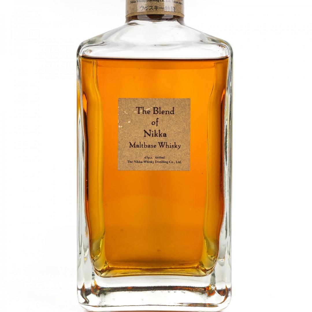 【雅致水晶】80年代 Nikka 「Maltbase Whisky」水晶瓶特级威士忌 45% 660ml