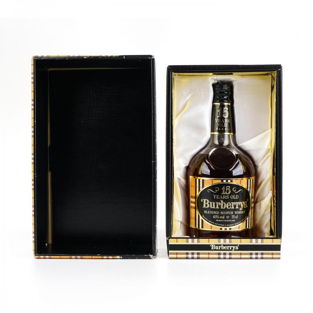 【古典礼盒】80年代 Burberry 15年雪莉桶威士忌 43% 750ml