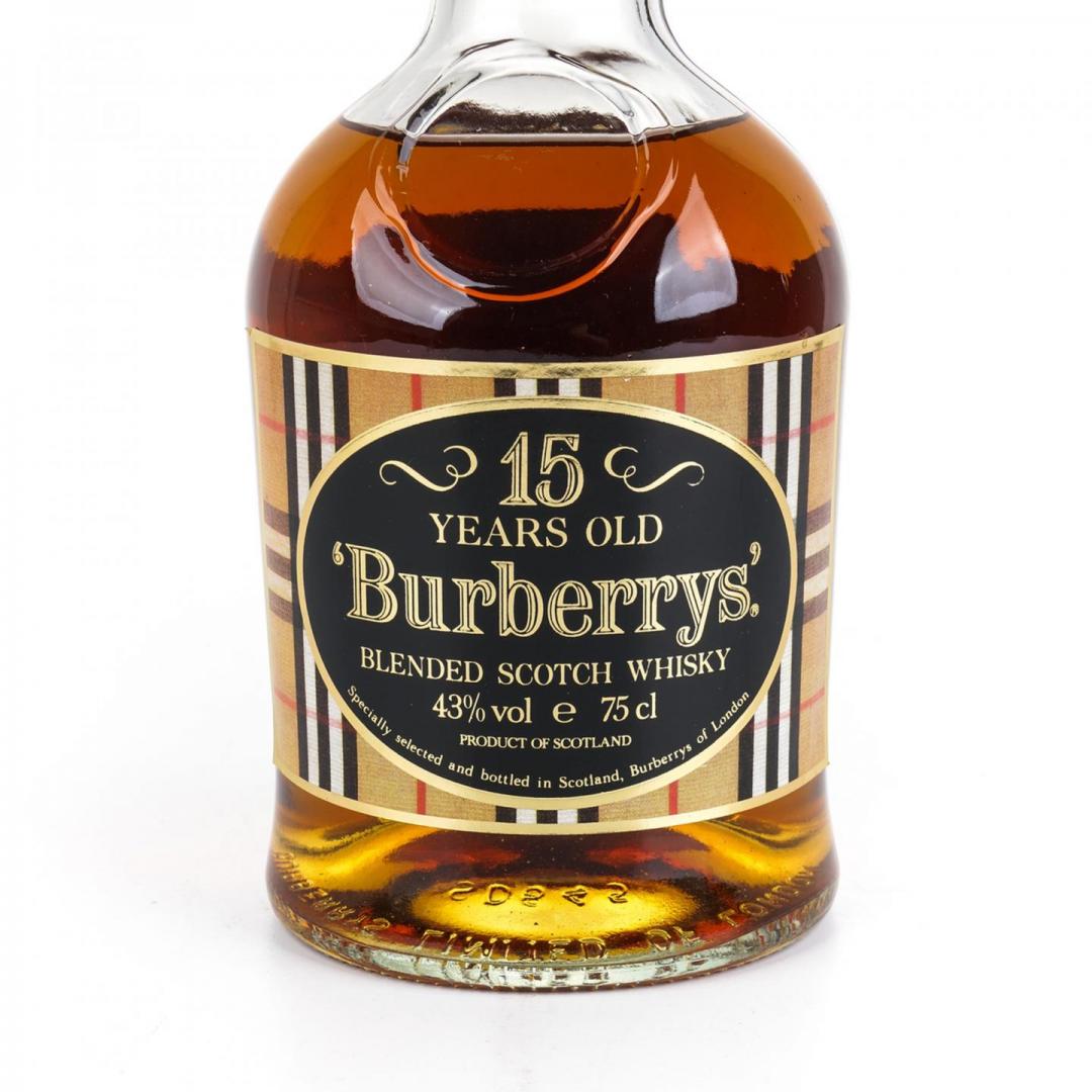 【古典礼盒】80年代 Burberry 15年雪莉桶威士忌 43% 750ml