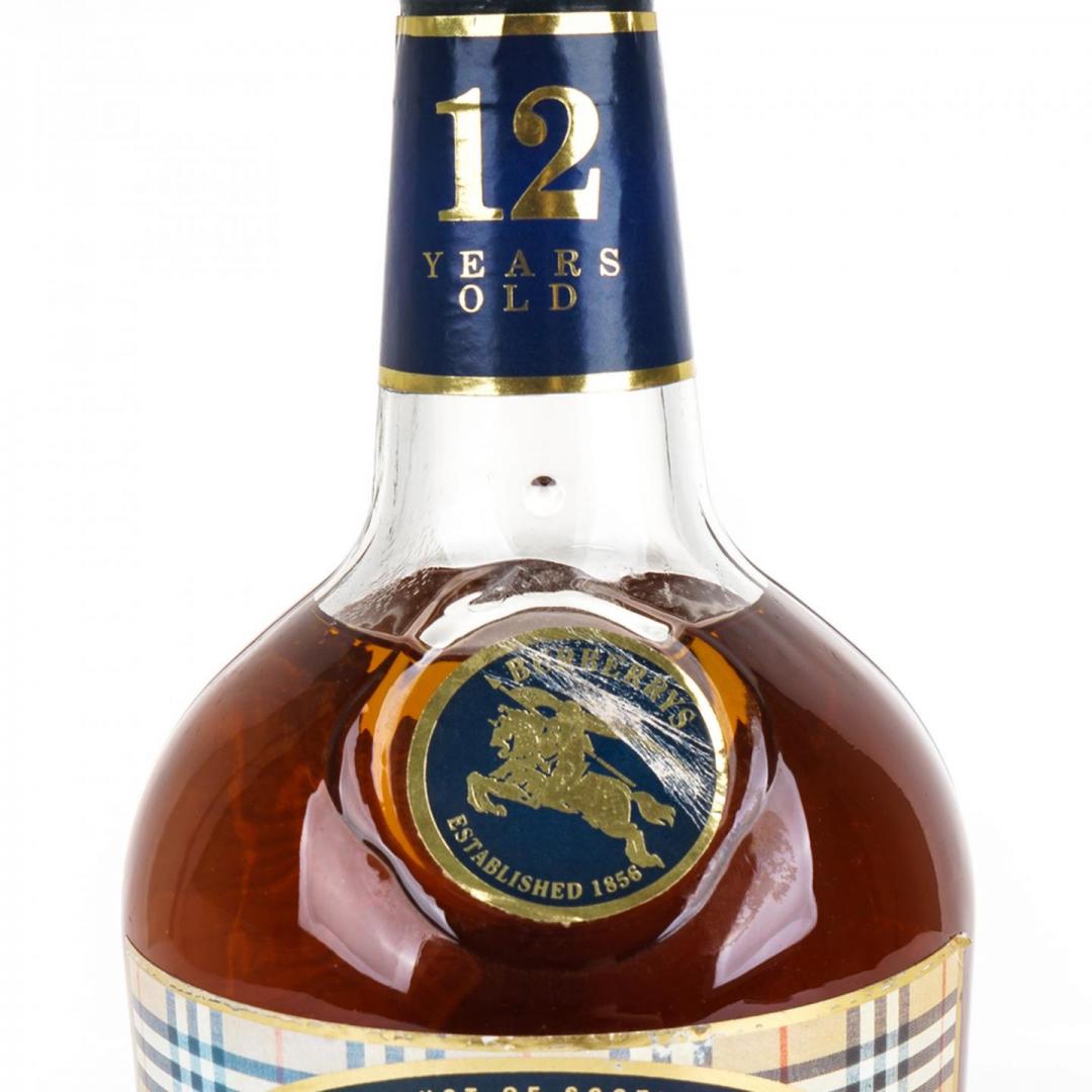 【50%+麦卡伦原液】80年代 巴宝莉 12年雪莉桶威士忌 43% 750ml