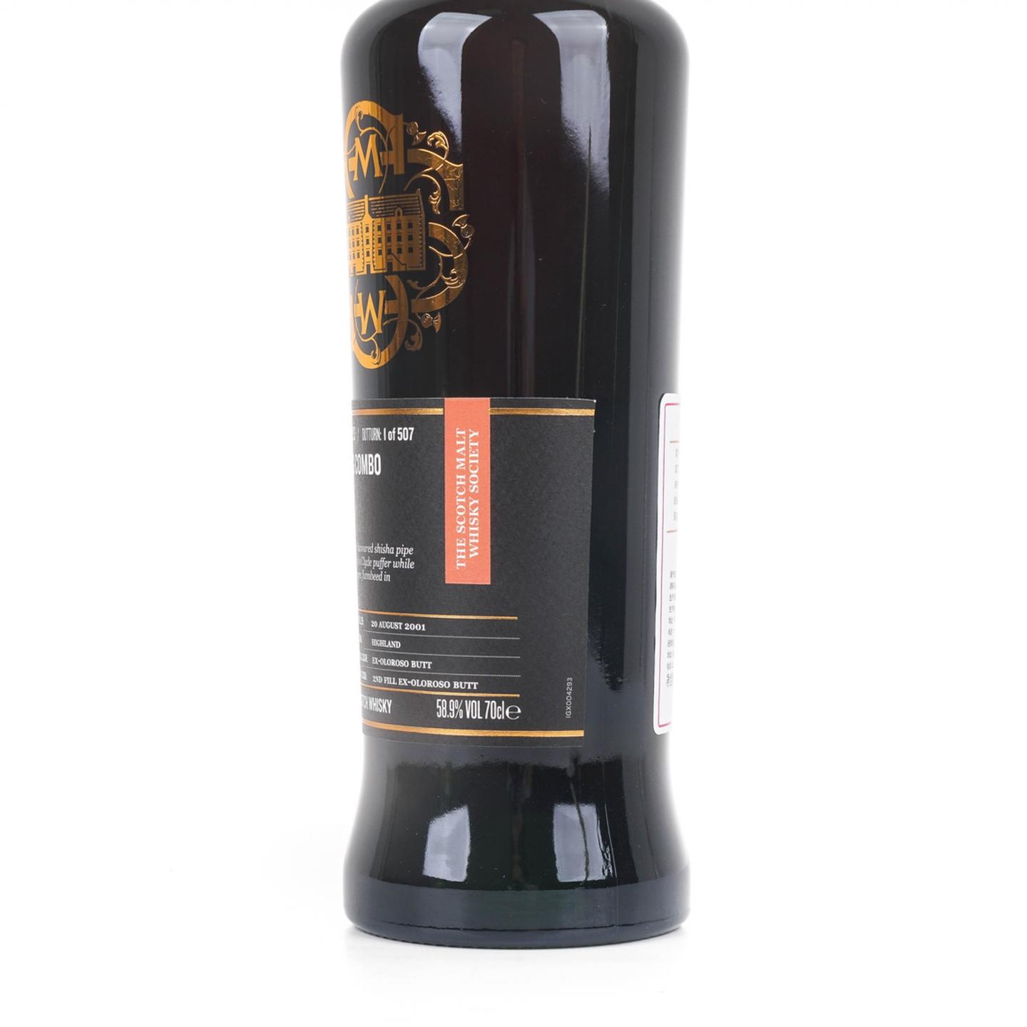 SMWS 4.293 高原骑士 19年 2001 雪莉桶