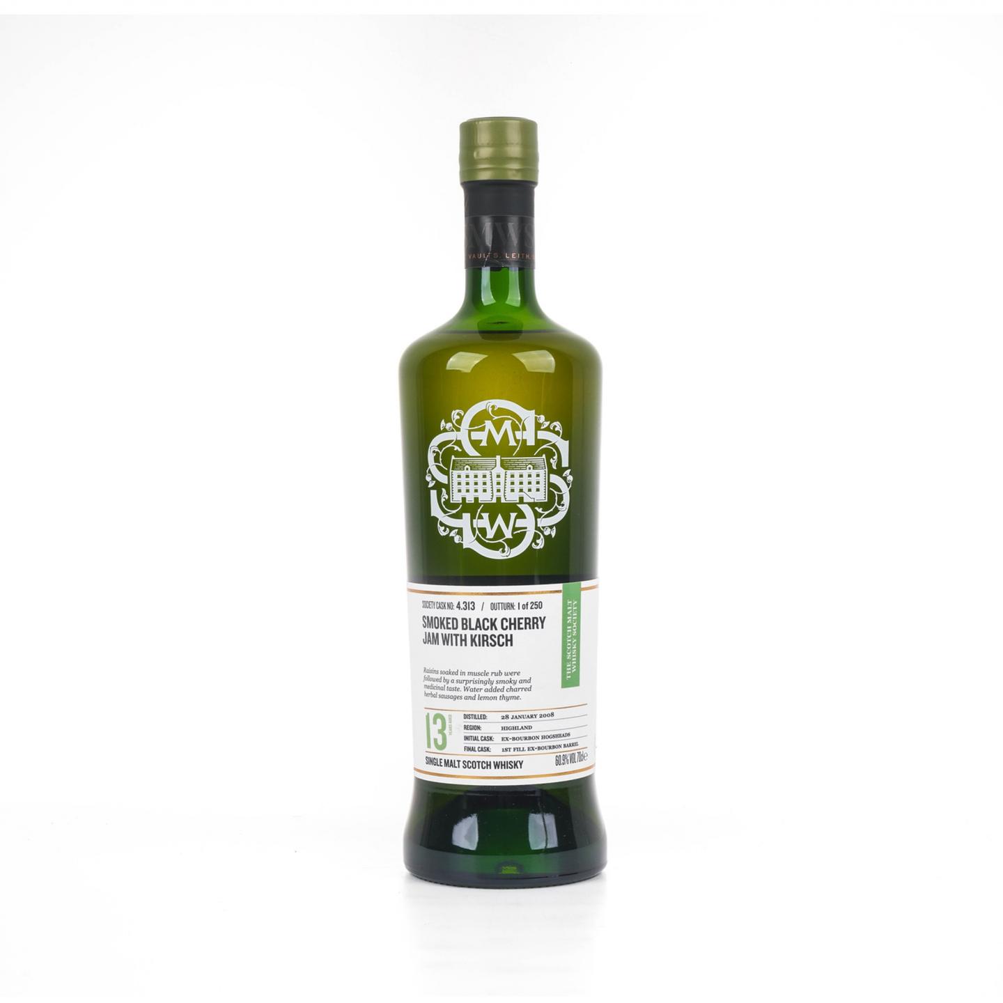 SMWS 4.313 高原骑士 13年 2008