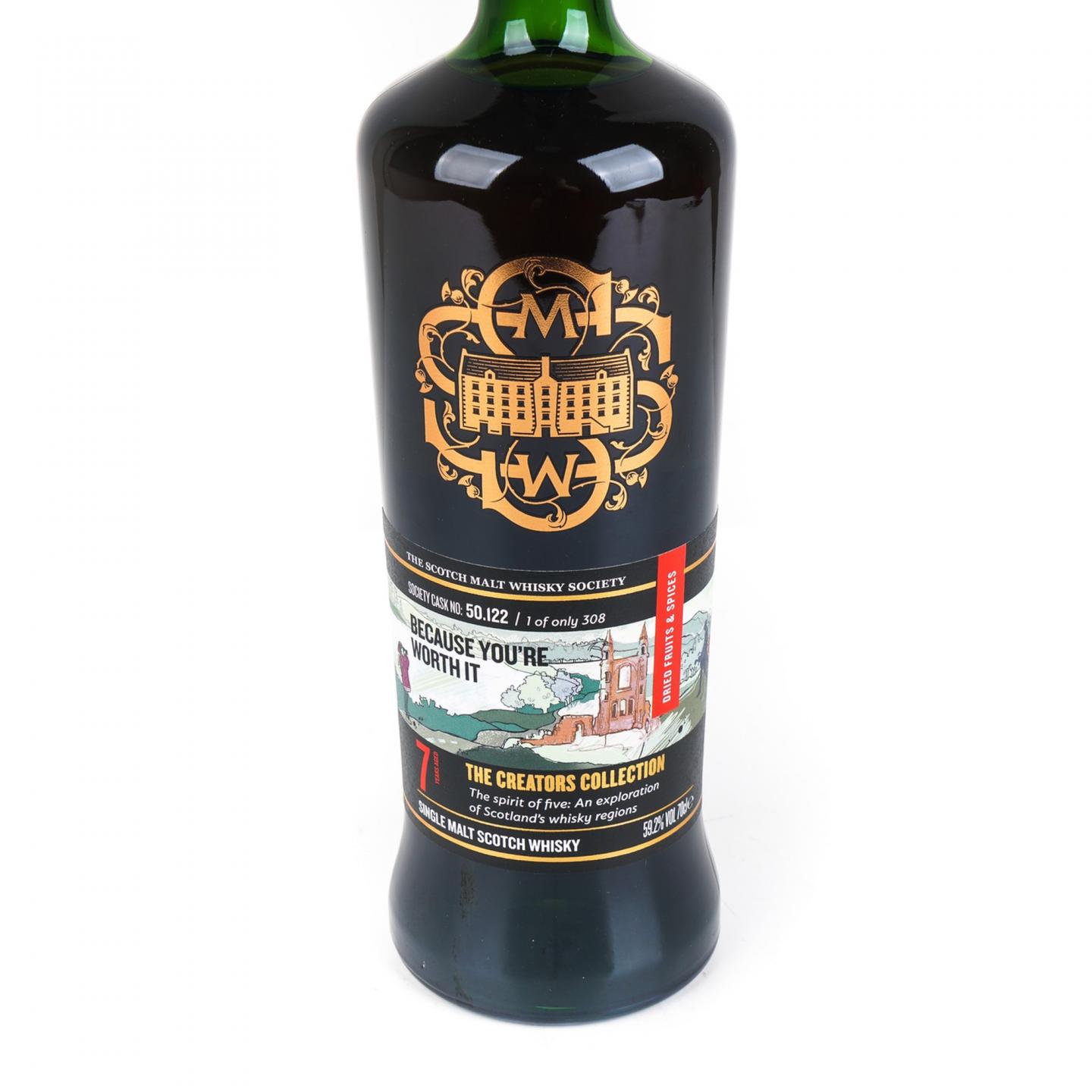 SMWS 50.122 磐火 7年 单桶