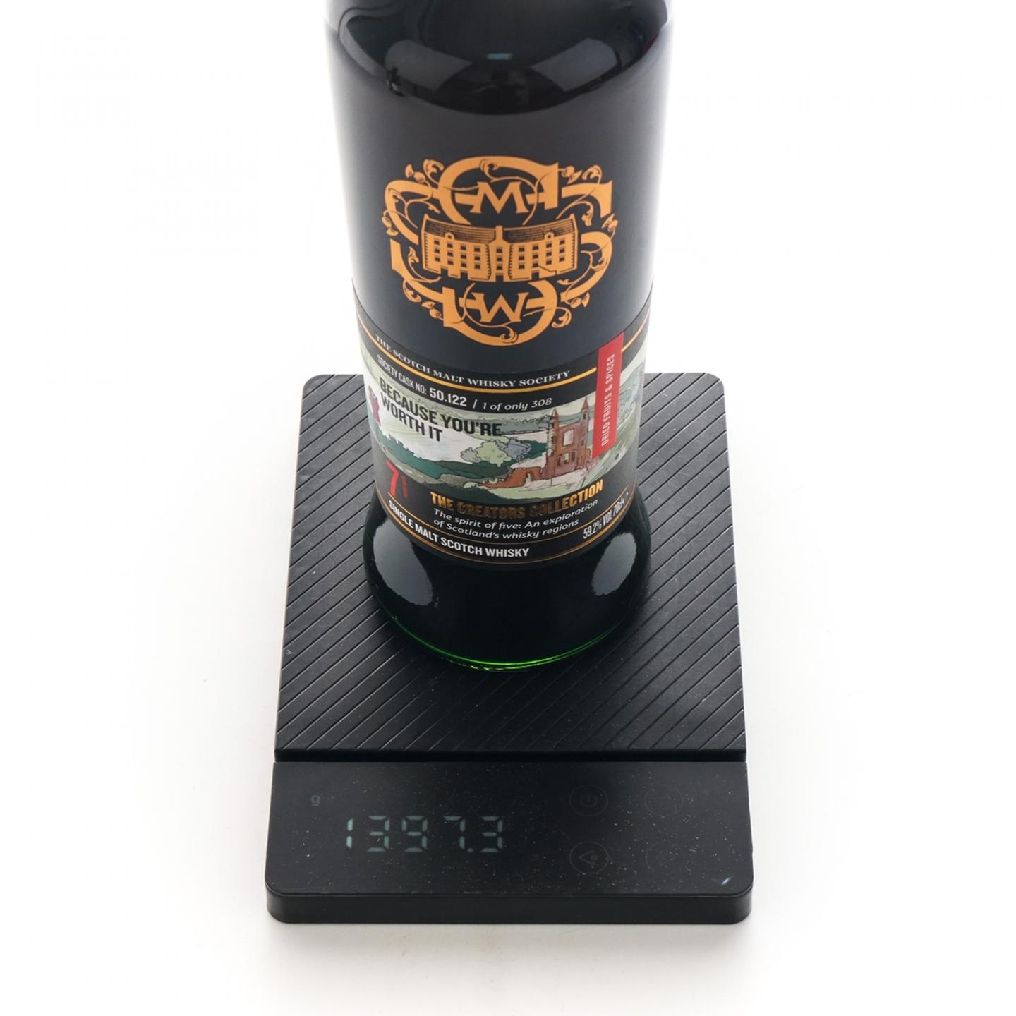 SMWS 50.122 磐火 7年 单桶