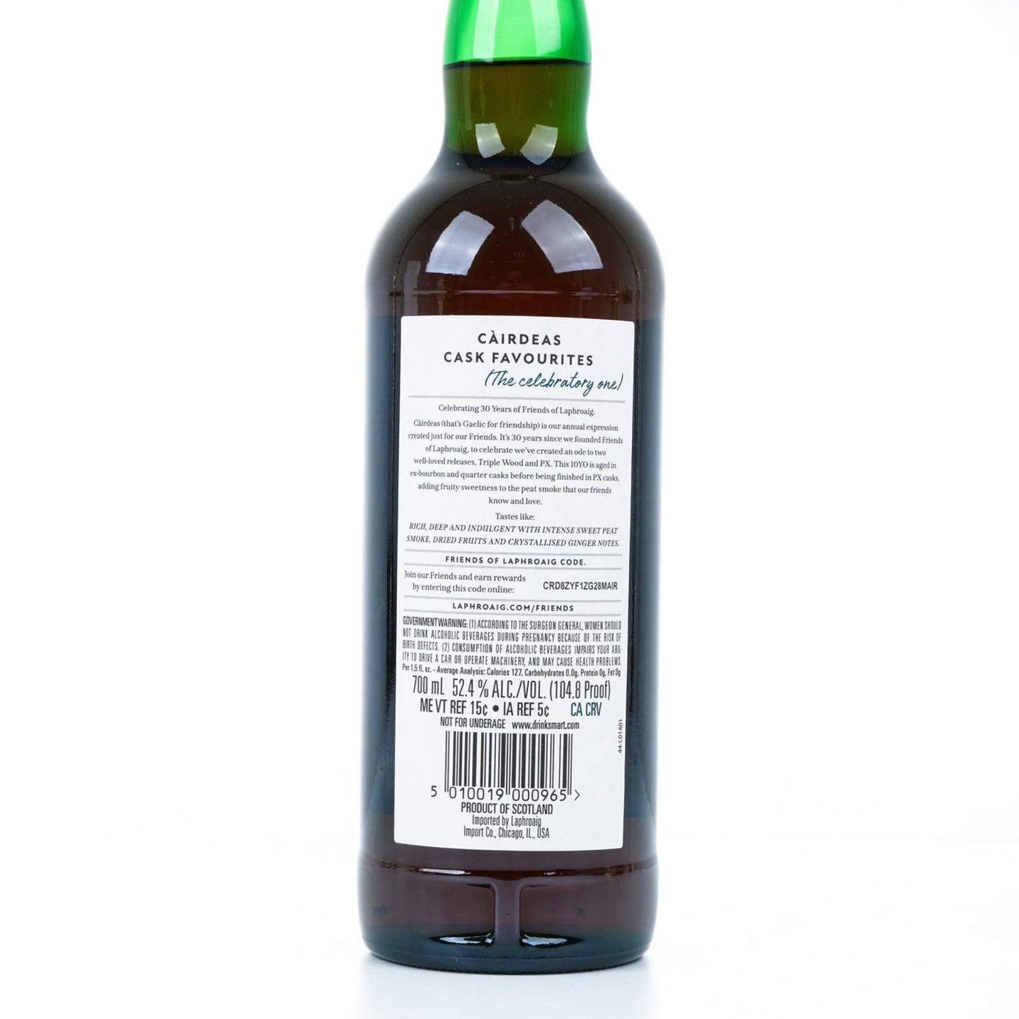 拉弗格 10年 Cairdeas 52.4%Vol.