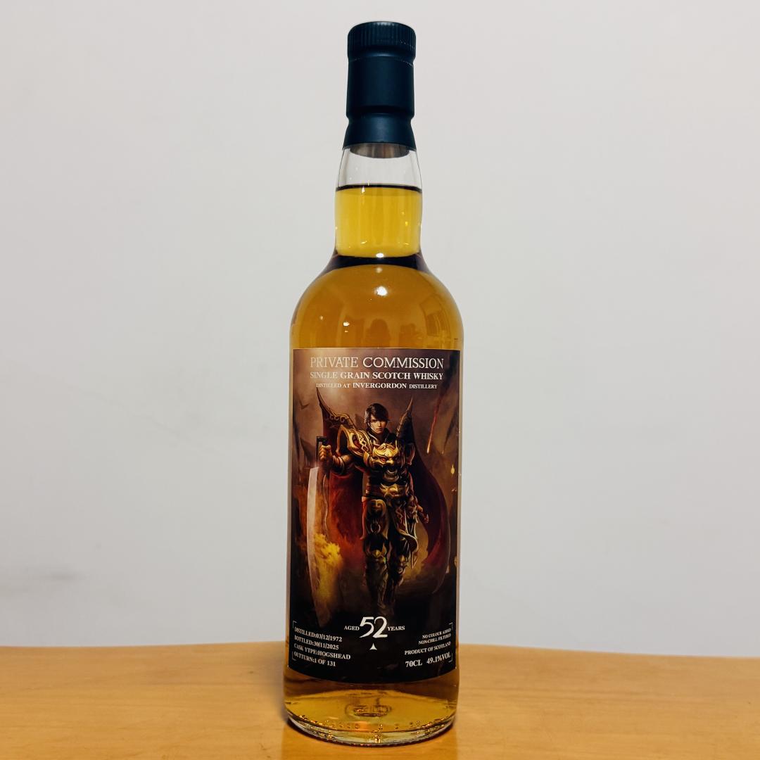 Invergordon 52年1972-2025《传奇世界》 联名 单谷 49.1% 700ml