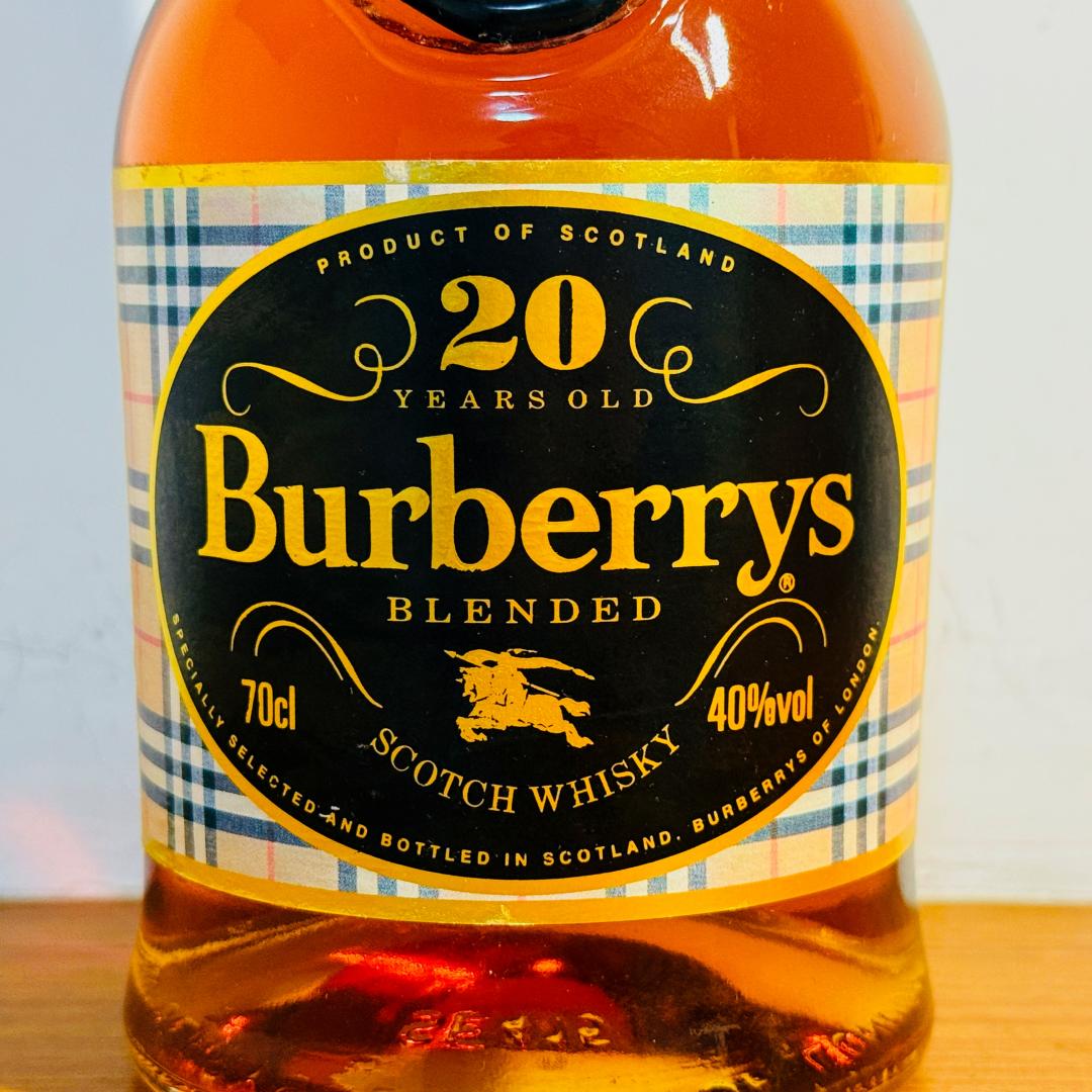 80年代 Burberry 20年经典雪莉桶苏格兰威士忌 700ml 40%
