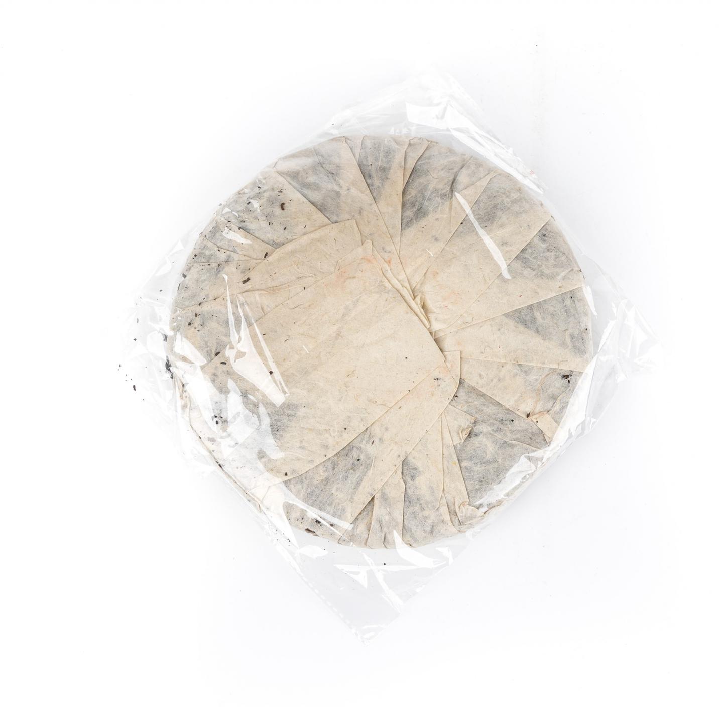 2004年 中茶牌圆茶 大黄印 生茶 一提7饼*约350g 自然偏干仓