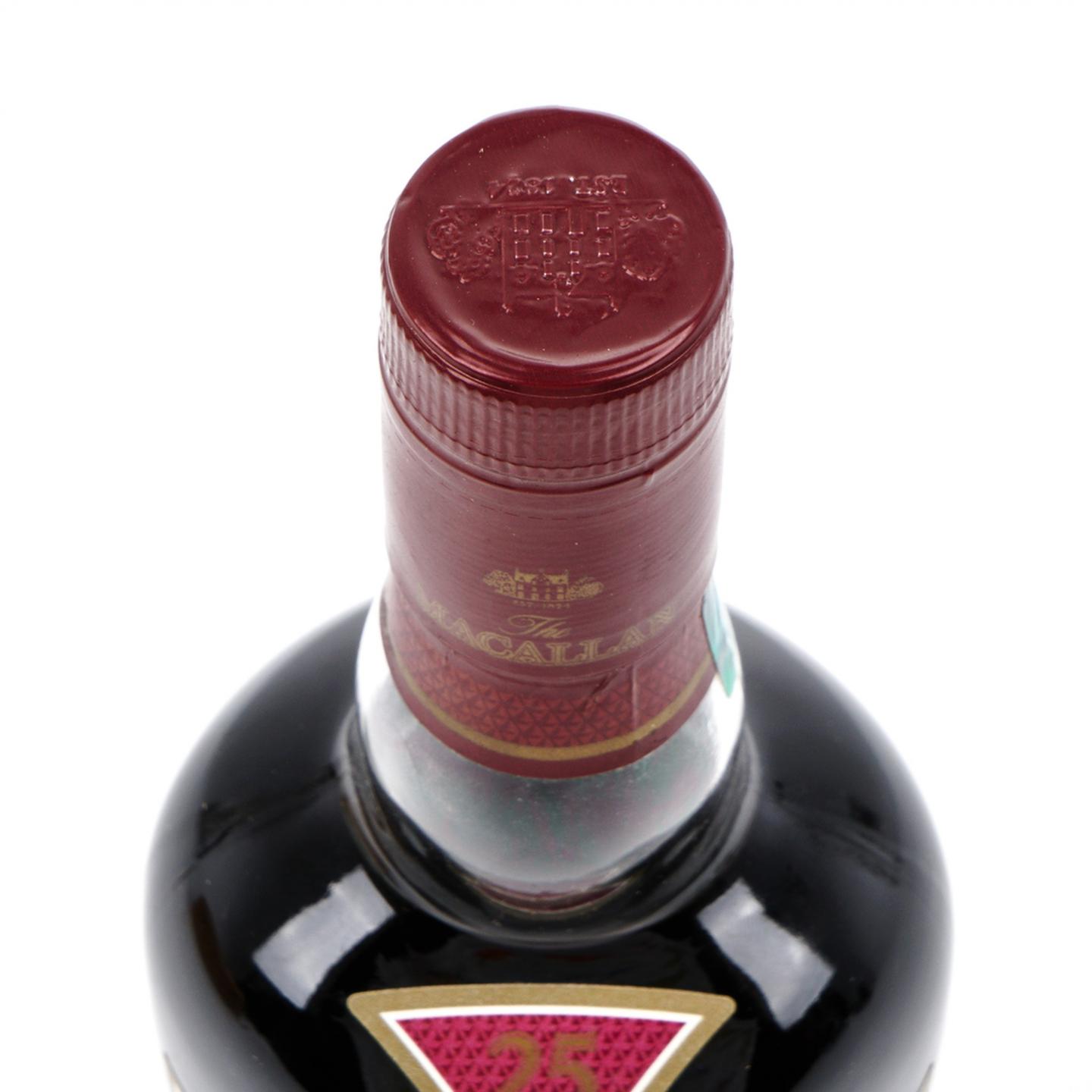 麦卡伦 25年 红腰带 木盒 750ml
