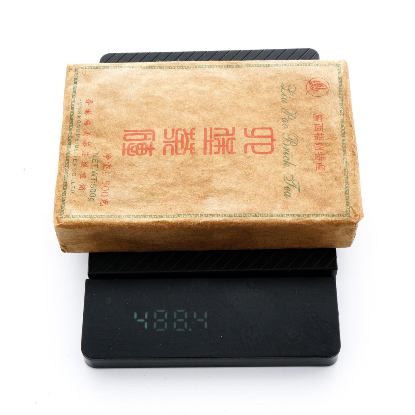 1990年代 香港凤字号 六堡茶砖 500g*2砖 干仓