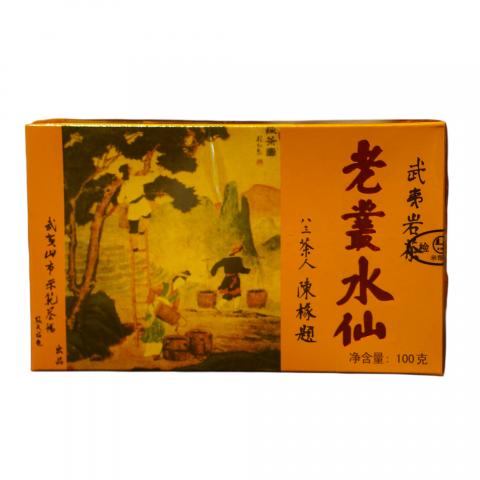2003年 福建武夷山市示范茶场 一级老枞水仙一盒 100克 干仓