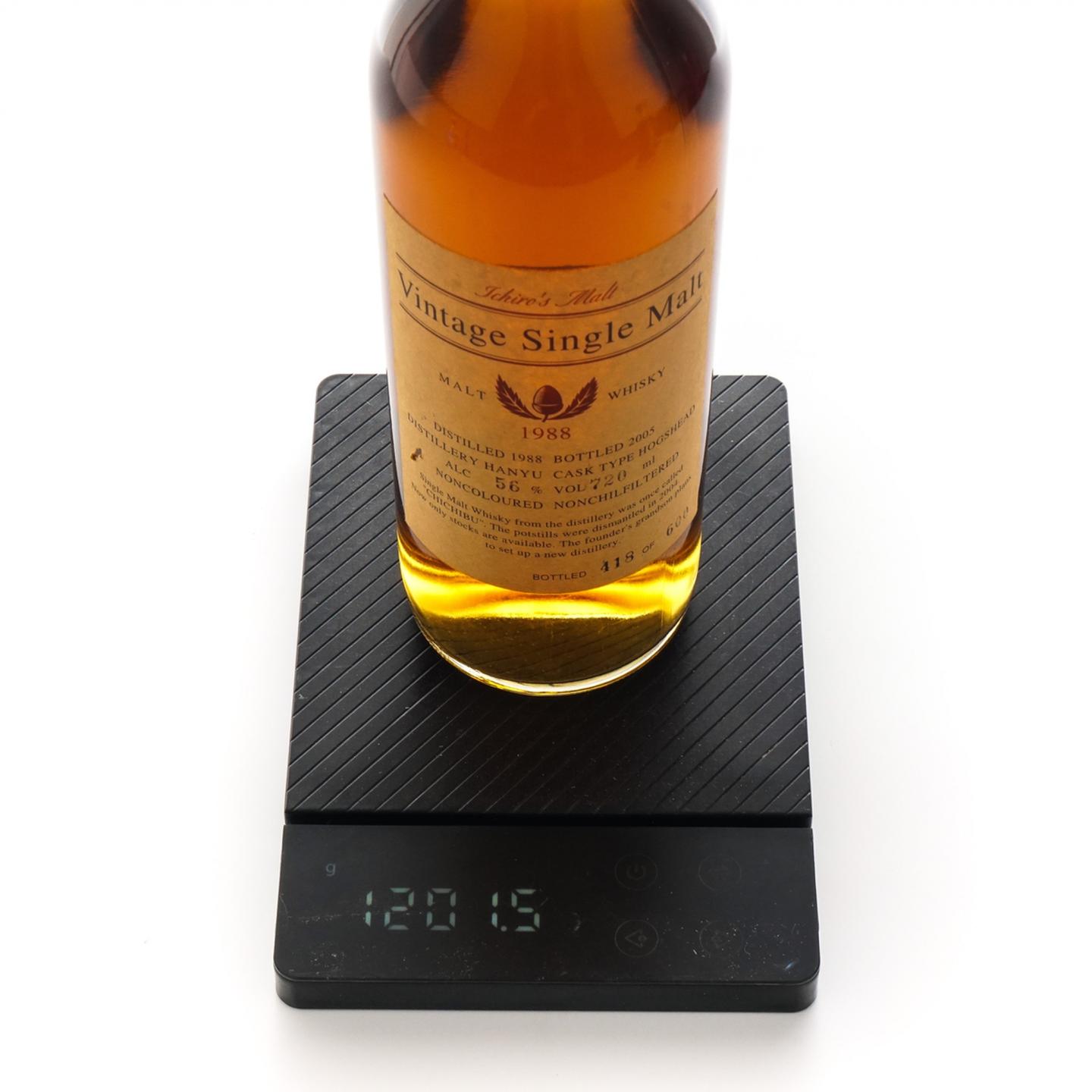 羽生 1988-2005 vintage 720ml