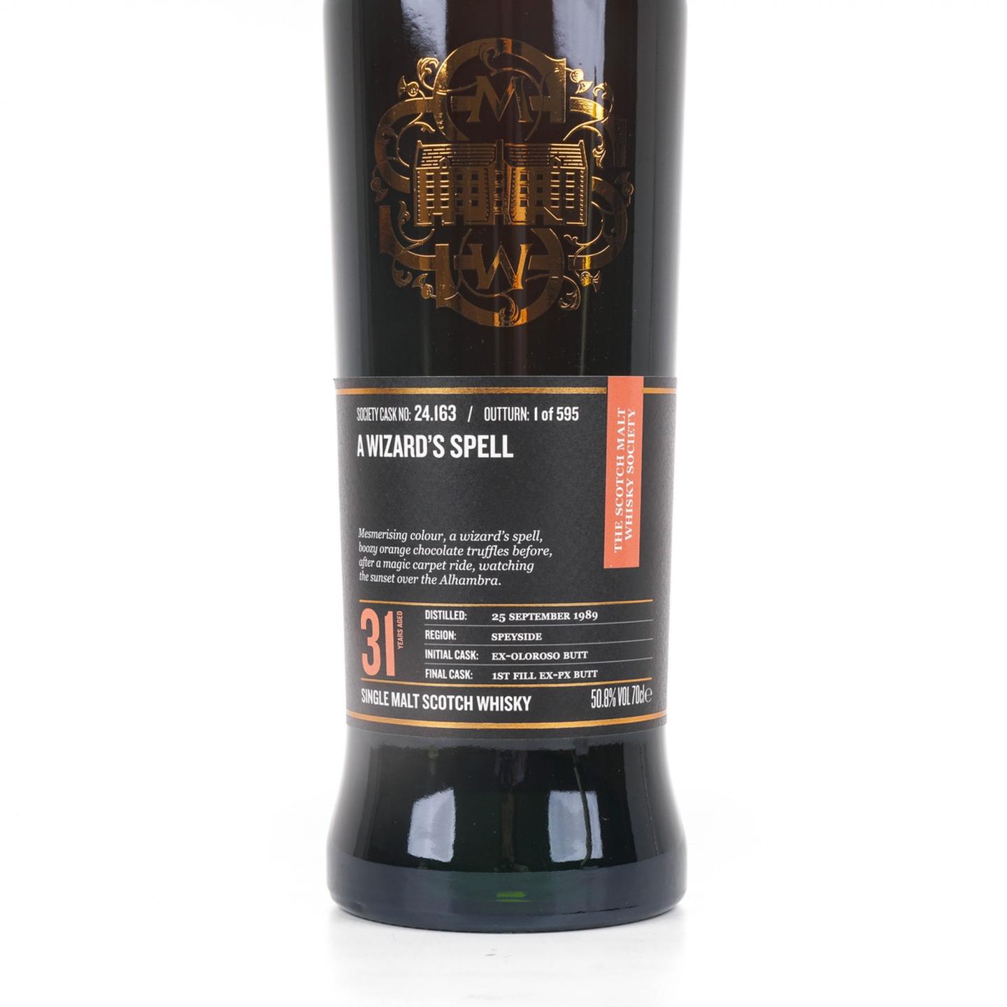 SMWS 24.163 麦卡伦 31年 1989 雪莉桶