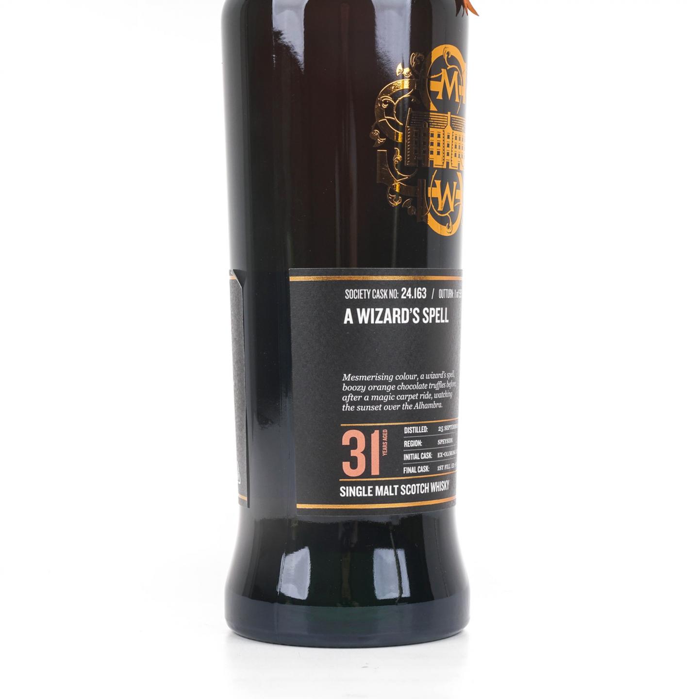 SMWS 24.163 麦卡伦 31年 1989 雪莉桶