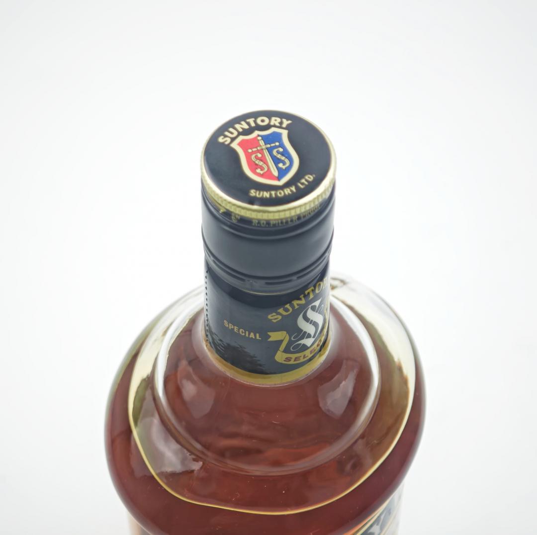 【绝版老威】50-60年代 三得利 双狮标「甄选」雪莉桶威士忌 39% 760ml
