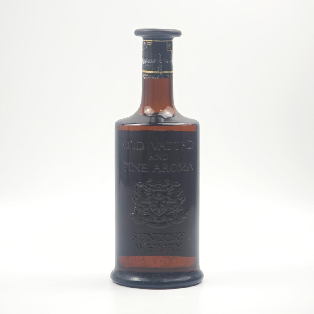 【绝版老威】50-60年代 三得利 双狮标「CUSTOM」雪莉桶威士忌 42% 720ml