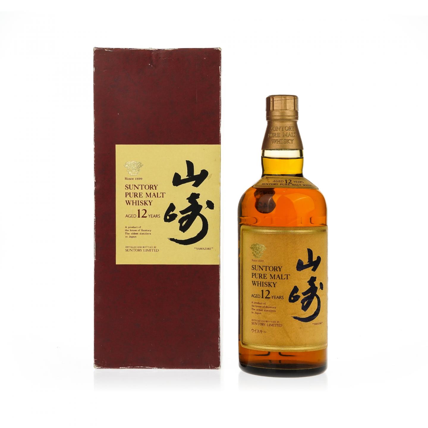 【威士忌】山崎 12年 金花标 750ml 红盒