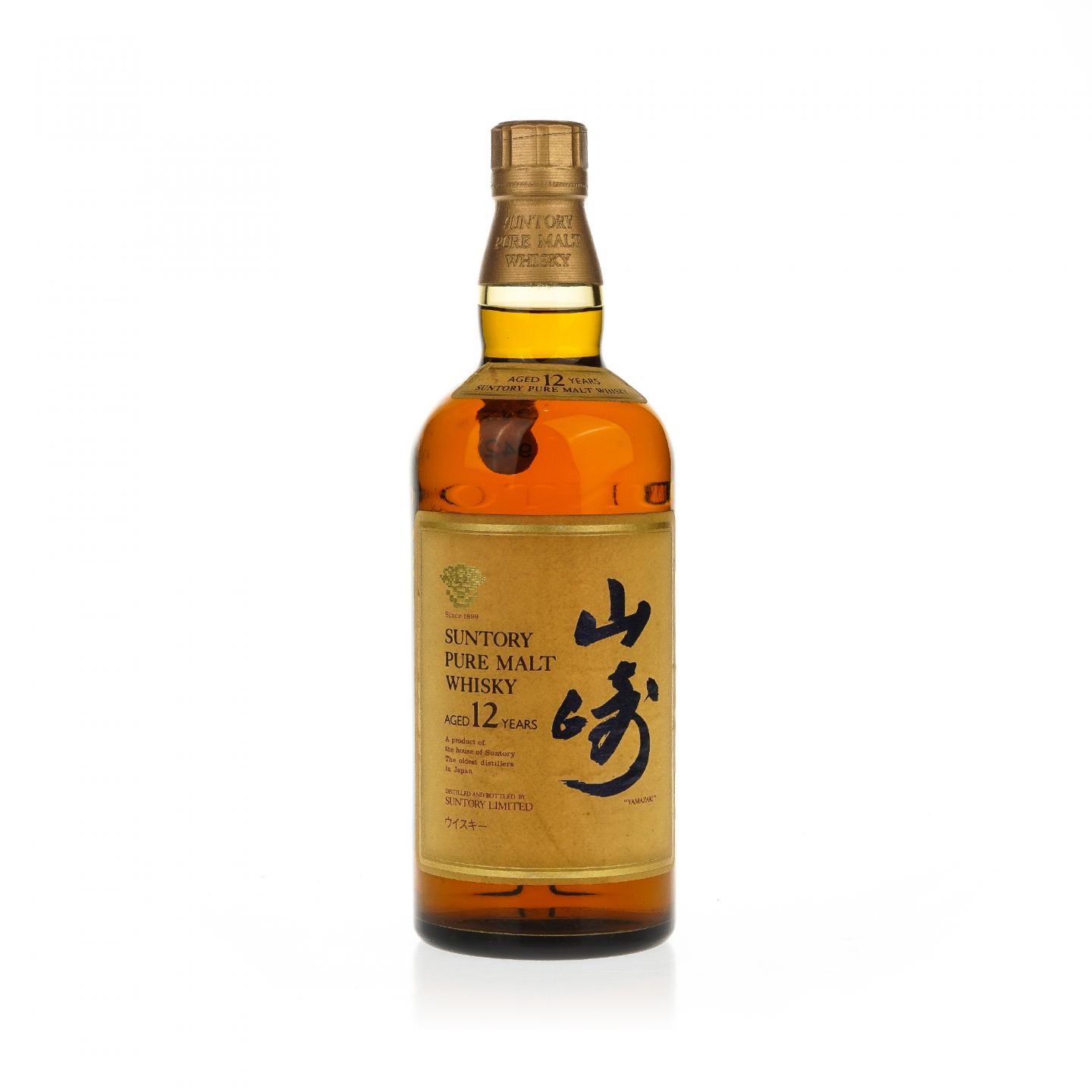 【威士忌】山崎 12年 金花标 750ml 红盒