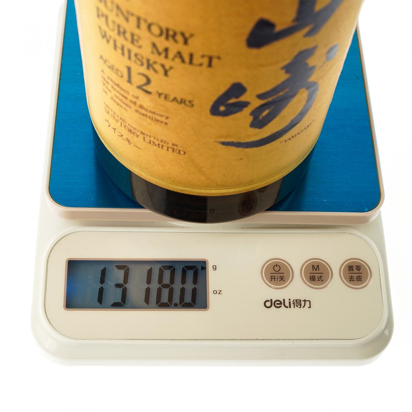 【威士忌】山崎 12年 金花标 750ml 红盒