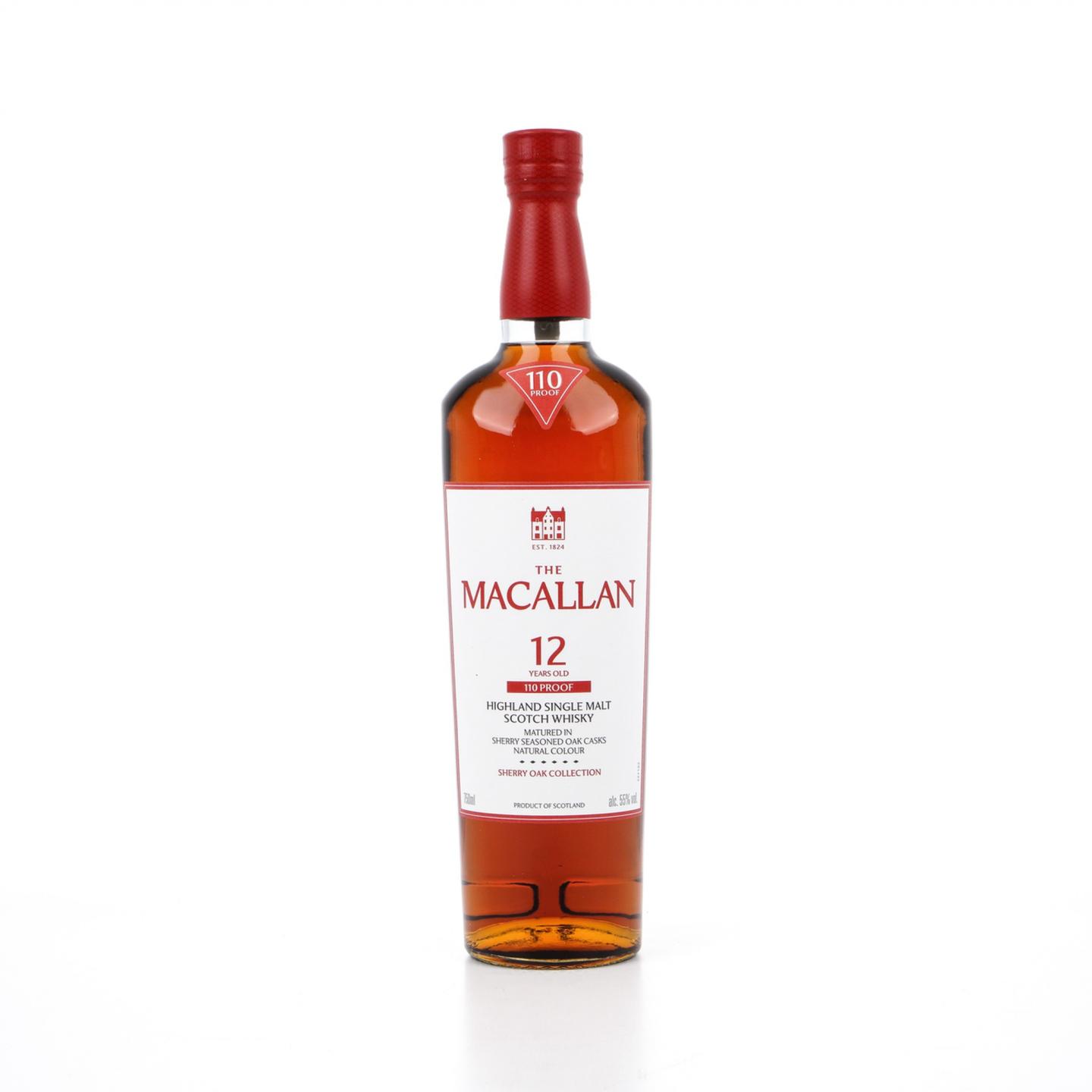 麦卡伦 12年 110 Proof 750ml 55%