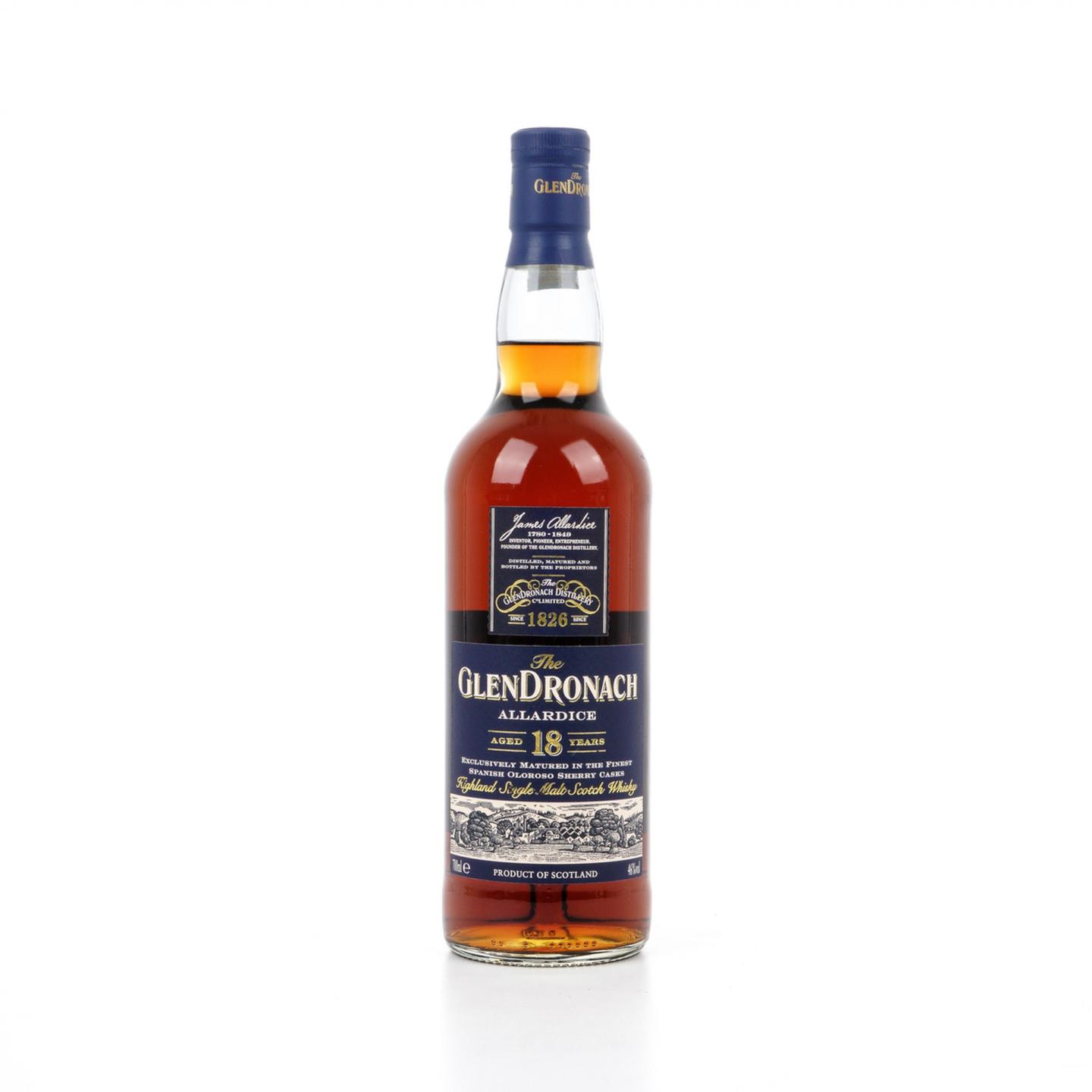 格兰多纳 18年 2018 Allardice 雪莉桶 行货 700ml