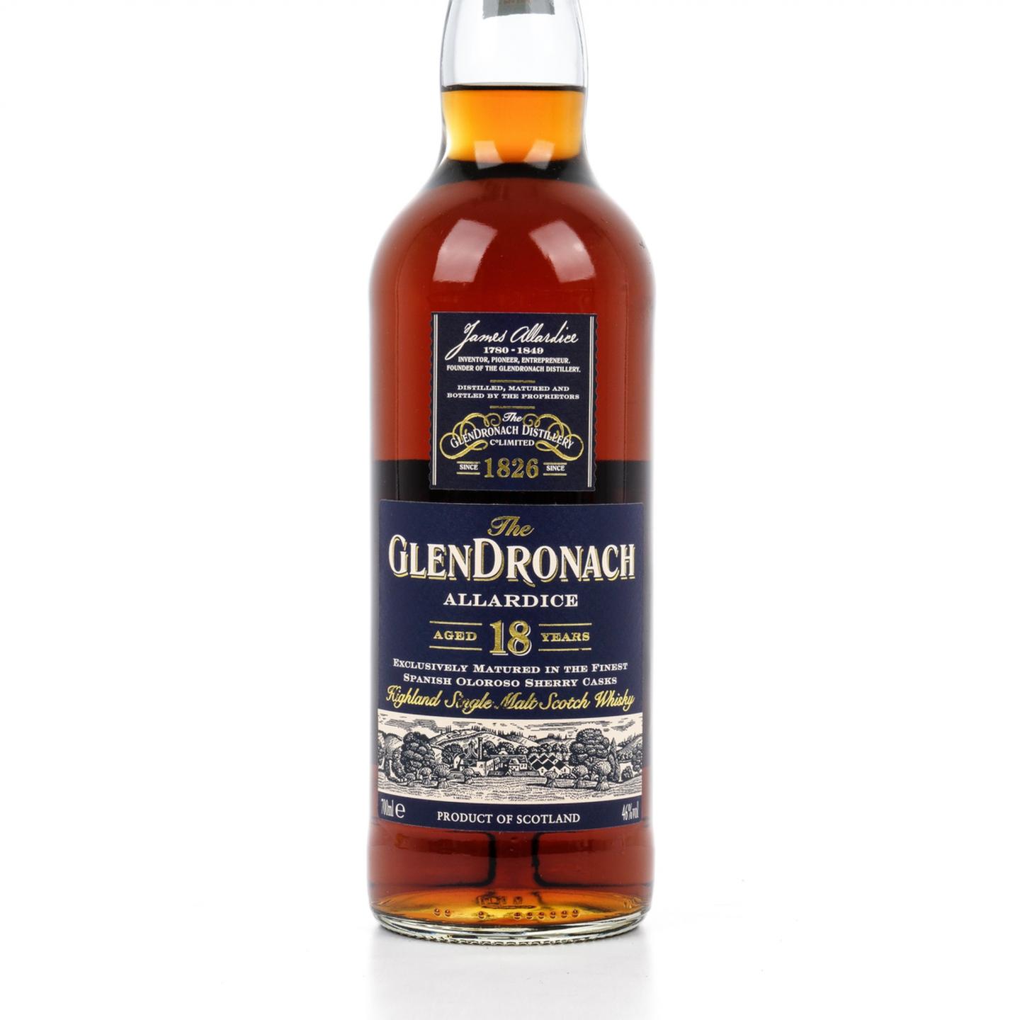 格兰多纳 18年 2018 Allardice 雪莉桶 行货 700ml